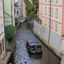Channel seen from Charles Bridge